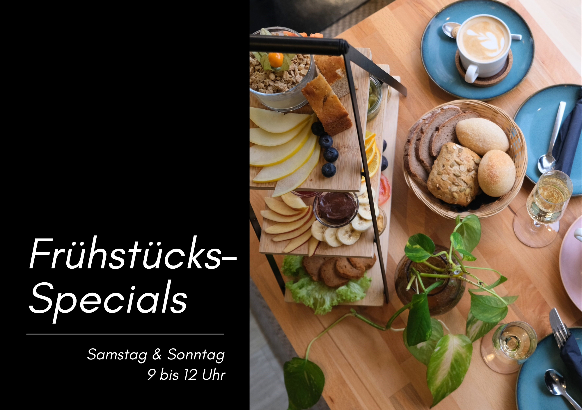 Karte Café frau elster - Frühstück